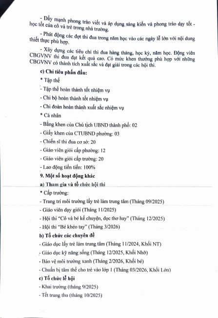 KH CHUYEN MON NH 2025 2026 hình ảnh 10